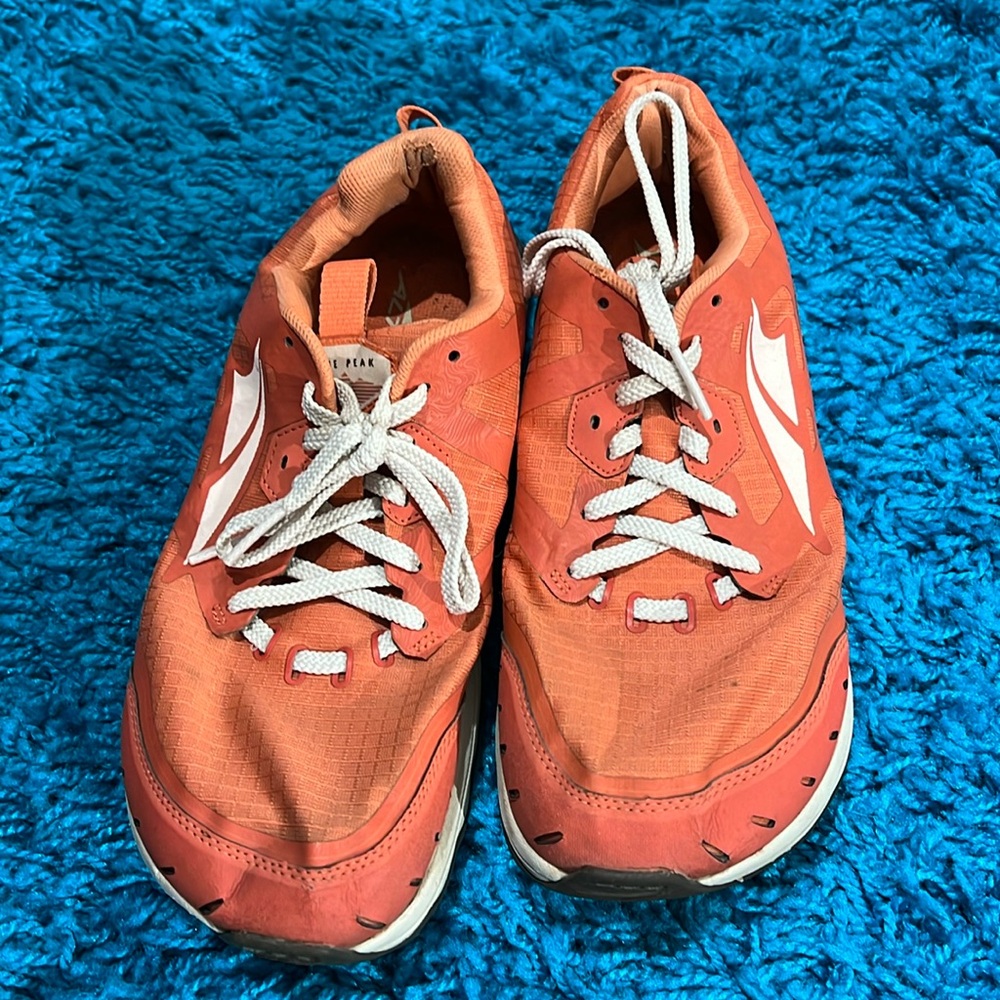 ALTRA WOMEN'S LONE PEAK 6 RUNNING SHOE, orange 10.5 MEDIUM
